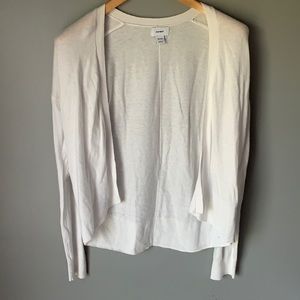 65% off White Cardigan